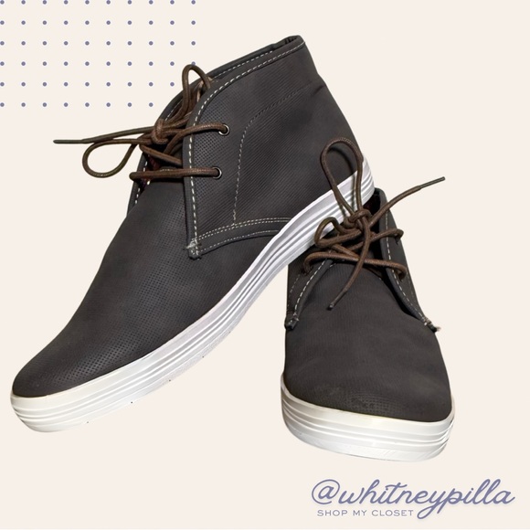 Ben Sherman Other - 3/$20 Ben Sherman Shoes Preston Chukka Perforated Faux Leather Sneakers Men’s 11